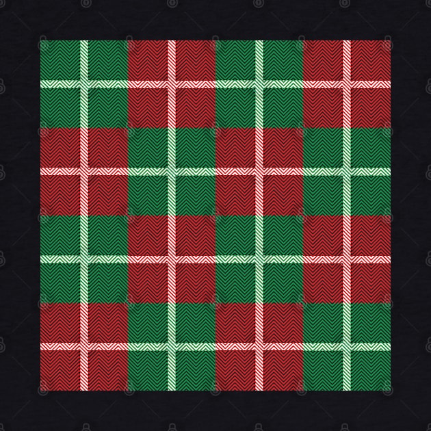 Tartan-christmas pattern by ilhnklv